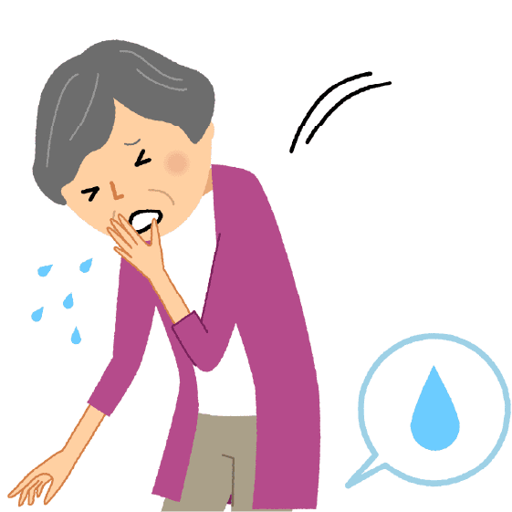 原因その1:腹圧性尿失禁